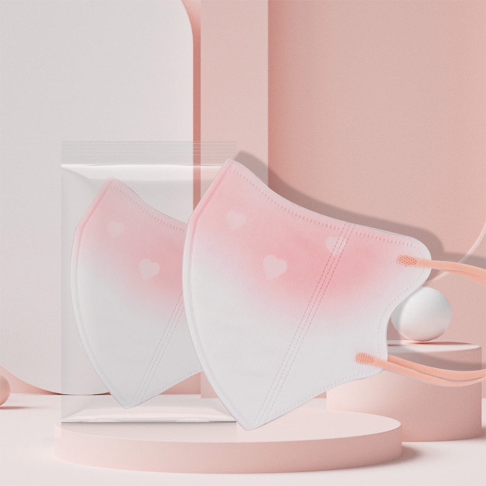 Khẩu Trang Nữ Thời Trang Mùa Hè 3d Đóng Gói Độc Lập Khẩu Trang Gấu Dâu Tây Mỏng Màu Hồng Dành Cho Người Lớn Dùng Một Lần-Rosser2