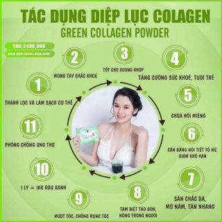 Diệp lục collagen