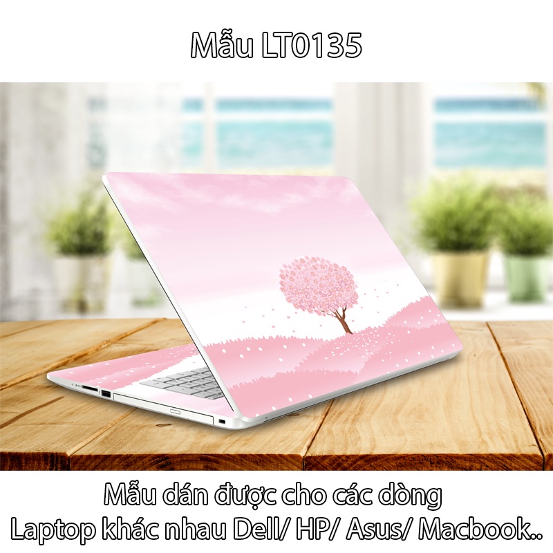 Miếng Dán Laptop - Mẫu LT0135 hello kitty cute - Dán cho Dell, Hp, Asus, Lenovo, Acer, MSI, Surface,Vaio, Macbook