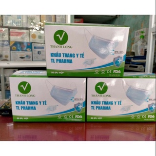 HỘP 50 CHIẾC KHẨU TRANG Y TẾ AMY 4 LỚP