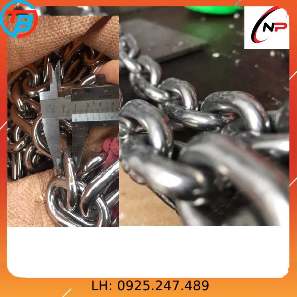 Dây Xích INOX 304 chuẩn xịn 4mm .Kimkhinhatphat