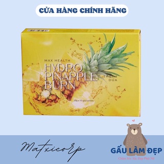Thạch Dứa Giảm Cân Hydro Pinapple Burn - Full hộp 10 gói