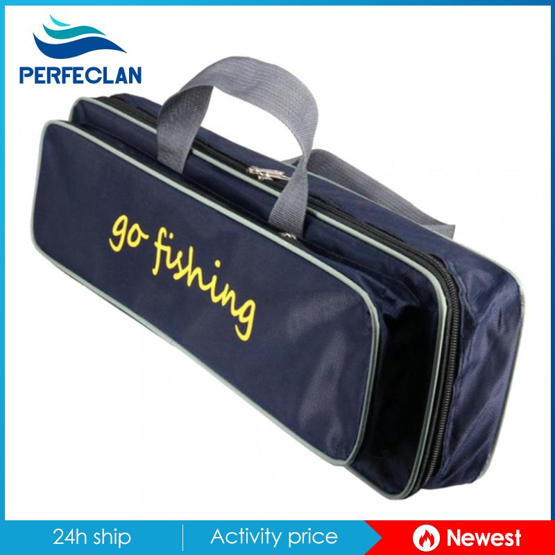 Hộp Đựng Cần Câu Cá Có Khóa Kéo Đôi Tiện Dụng