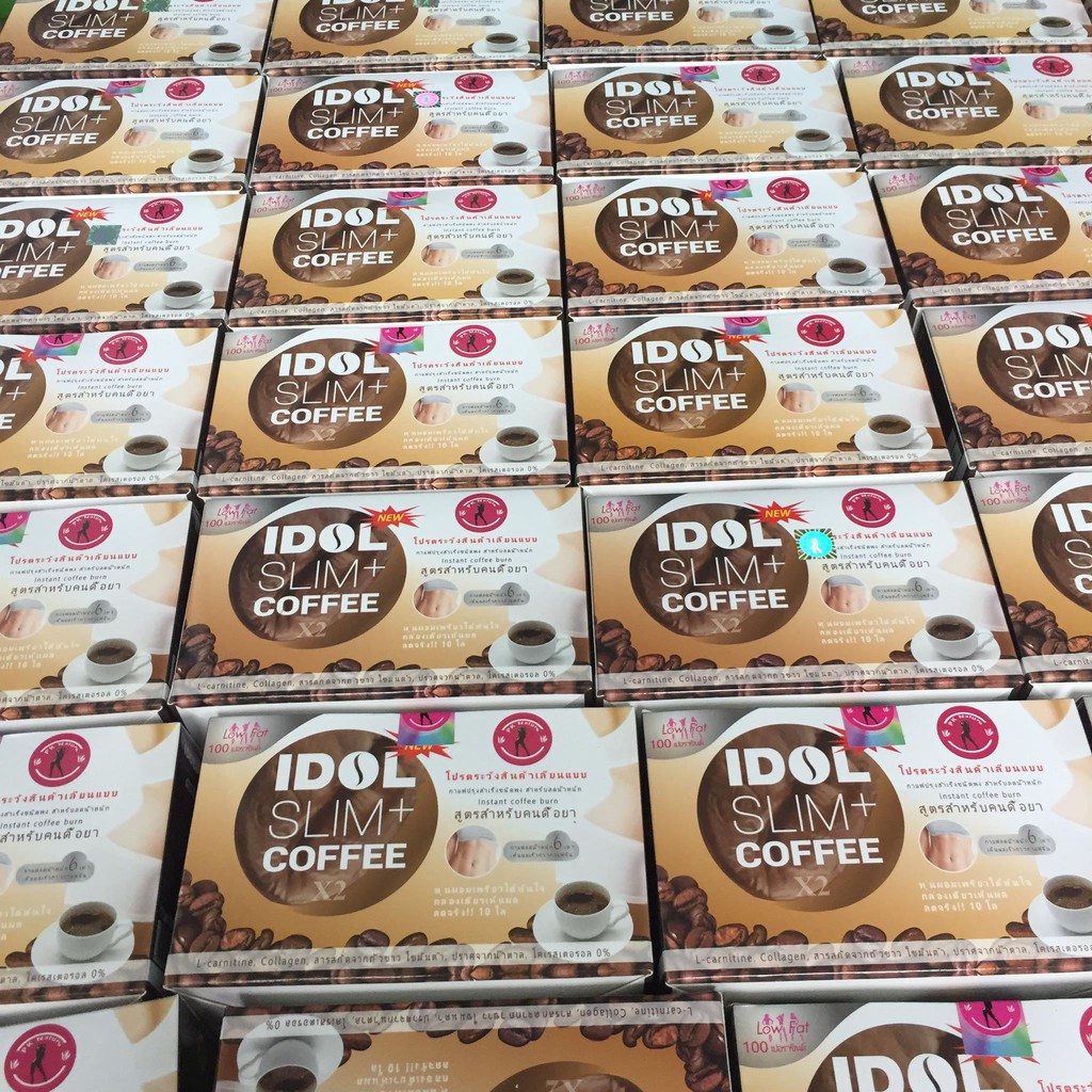 CÀ PHÊ GIẢM CÂN THÁI LAN IDOLE SLIM COFFE ( hộp 10 gói )