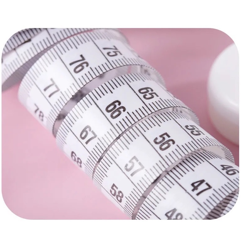 Thước dây rút đo cơ thể chữ Y tay cầm dài 150cm có nút bấm DUASHOP.