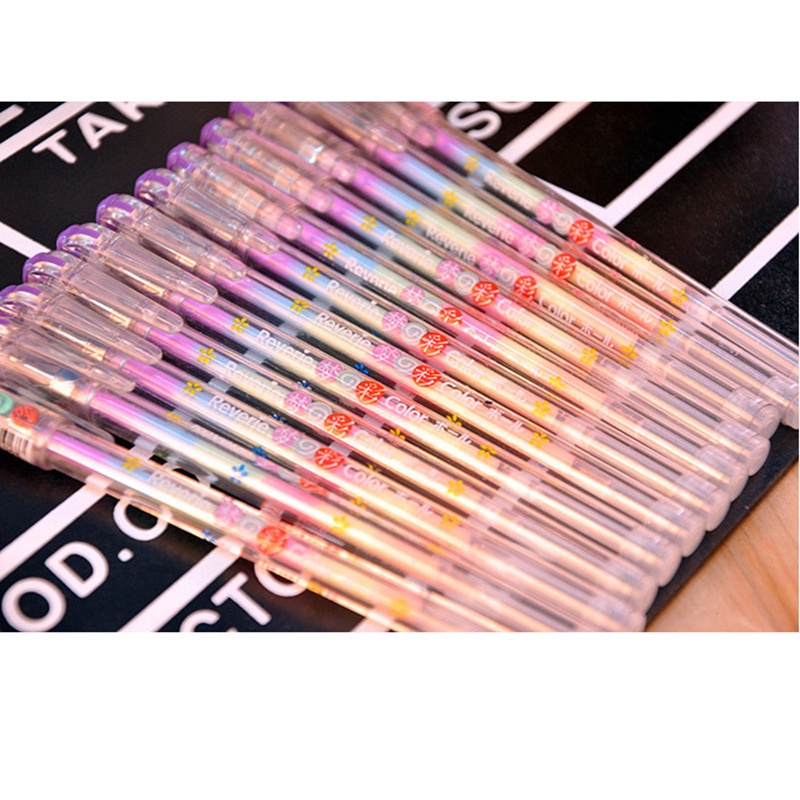 Bút Dạ Quang 6 Trong 1 Nhiều Màu Sắc Sáng Tạo