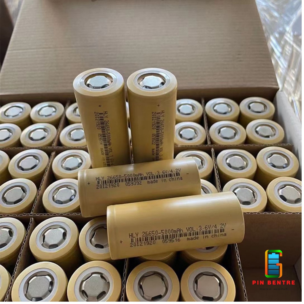 Cell Pin 26650 HLY 5000mAh xả 5C