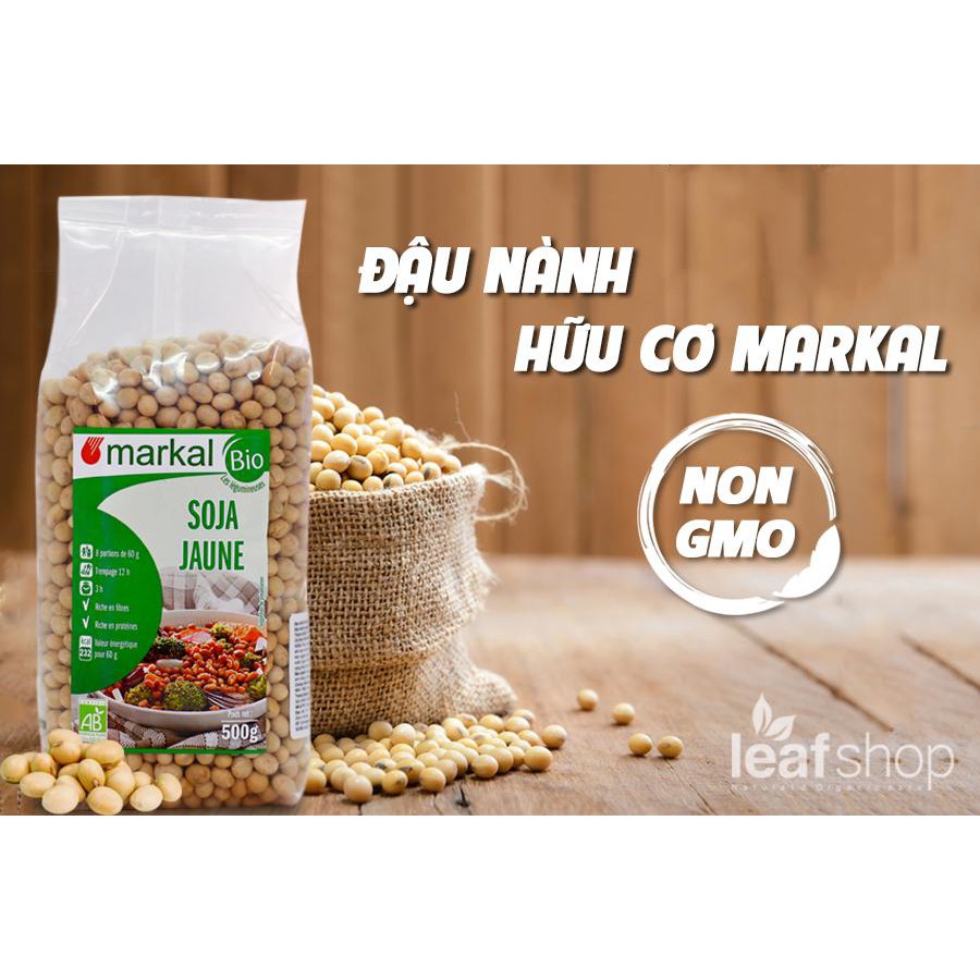 Đậu nành hữu cơ Markal 500g