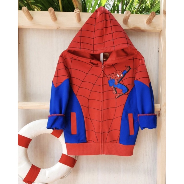 Áo khoát Spiderman ( siêu nhân nhện ) cho bé trai
