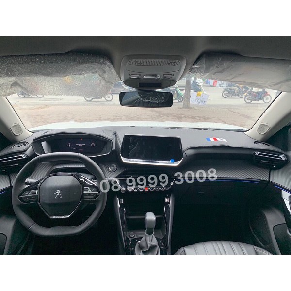 Thảm taplo PEUGEOT 2008 GT, Tấm trải bàn thờ Peugeot, Thảm trải taplo Peugeot