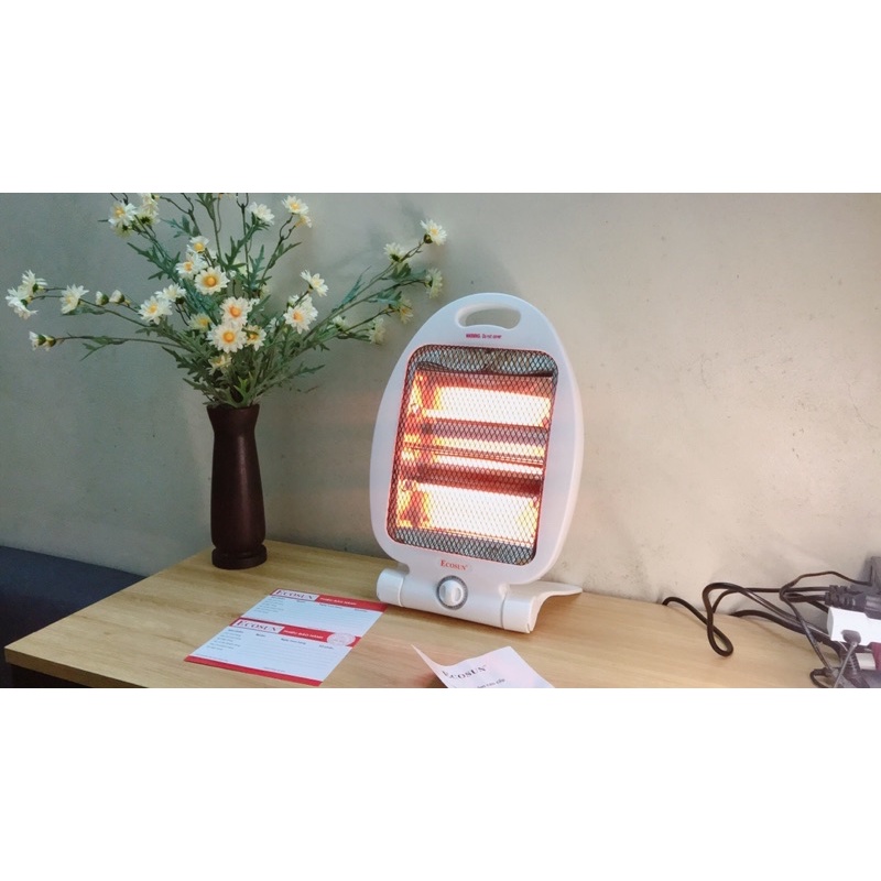 Máy sưởi tắm bé Ecosun Halogen 2 bóng
