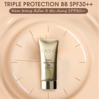 Kem trang điểm 3 tác dụng iaso triple protection bb spf30++