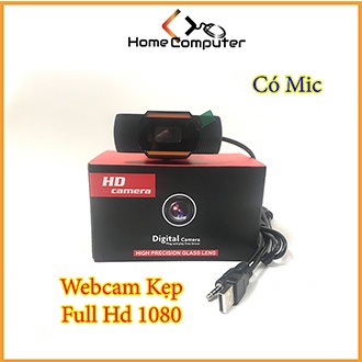 Webcam, Camera Cho PC/Laptop Chân Kẹp Tiện Lợi Giá Rẻ - 480/720/1080p - Home.mall