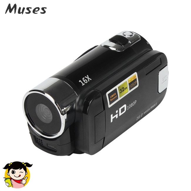 Camera quay phim HD 1080P màn hình TFT LCD tiêu chuẩn Muse07 | BigBuy360 - bigbuy360.vn