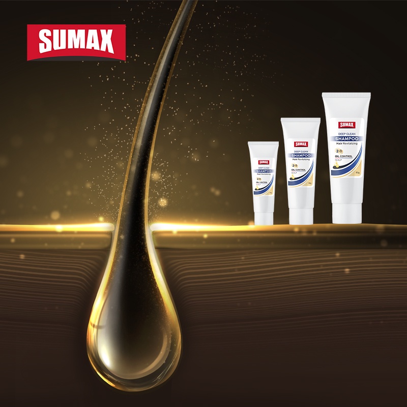 Dầu gội SUMAX chống rụng tóc chiết xuất gừng thích hợp đi du lịch 50ml