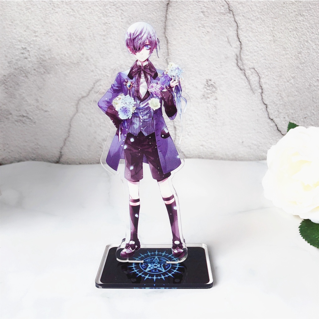 Mô Hình Nhân Vật Sebastian Ciel Phantomhive Trong Phim Black Butler 15CM