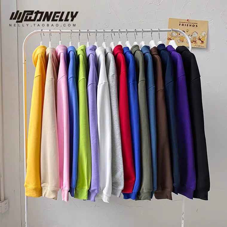 Áo Nỉ HOODIE 8 MÀU Tay Dài Dáng Rộng Màu Trờn Phong Cách Hàn Quốc 𝑪𝒂𝒎𝒔𝒕𝒐𝒓𝒆 | BigBuy360 - bigbuy360.vn