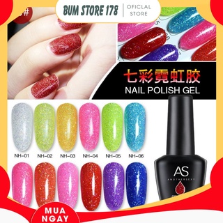 Sơn gel AS bền màu cực kì mướt 15ML - NH