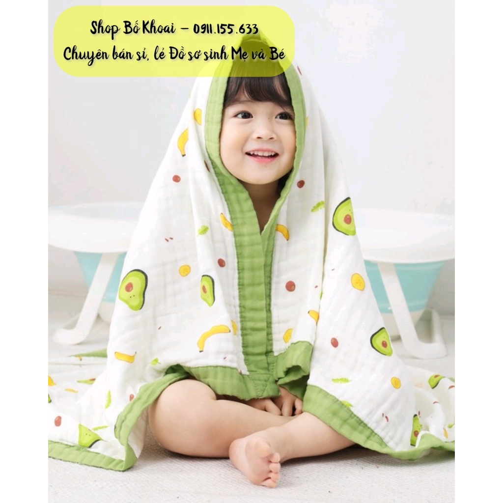 Chăn xô sợi tre 4 lớp - Chăn sợi tre ADEN ANAIS, MANNY, KILUTA - Chăn sợi tre cho bé - Bố Khoai Store