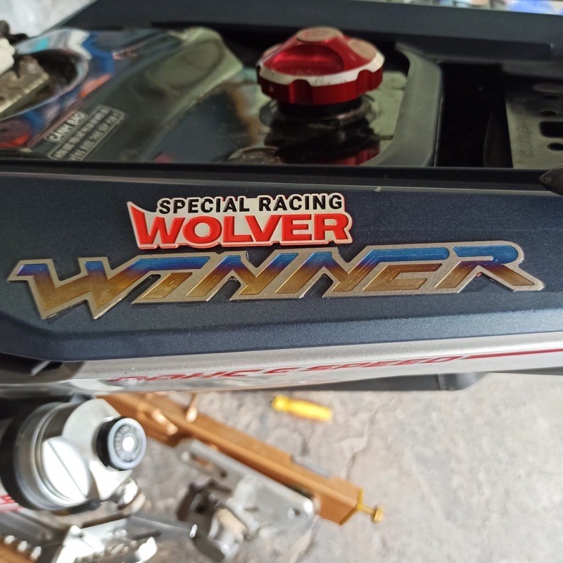 Tem nhôm cnc wolver special racing tuyệt đẹp