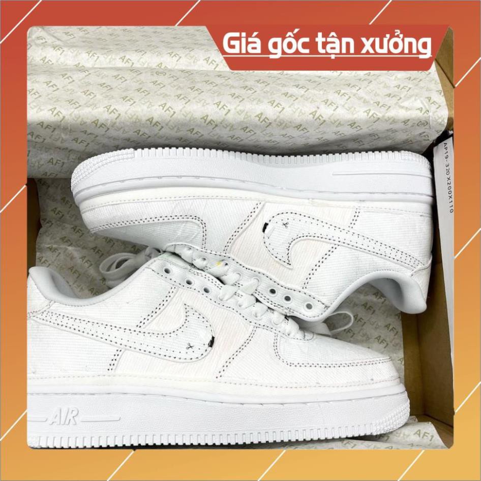 [FreeShip-Hàng Xịn Sale Sốc] Giày Sneaker AF1 Xé 2 Màu Full Box Full Phụ Kiện, Giày thể thao nam nữ