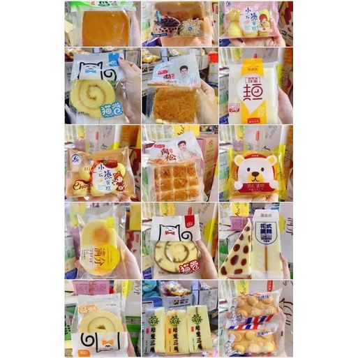 Bánh Đài Loan Mix