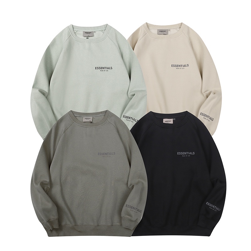 Áo Sweater Cổ Tròn In Chữ Thời Trang Cho Cặp Đôi