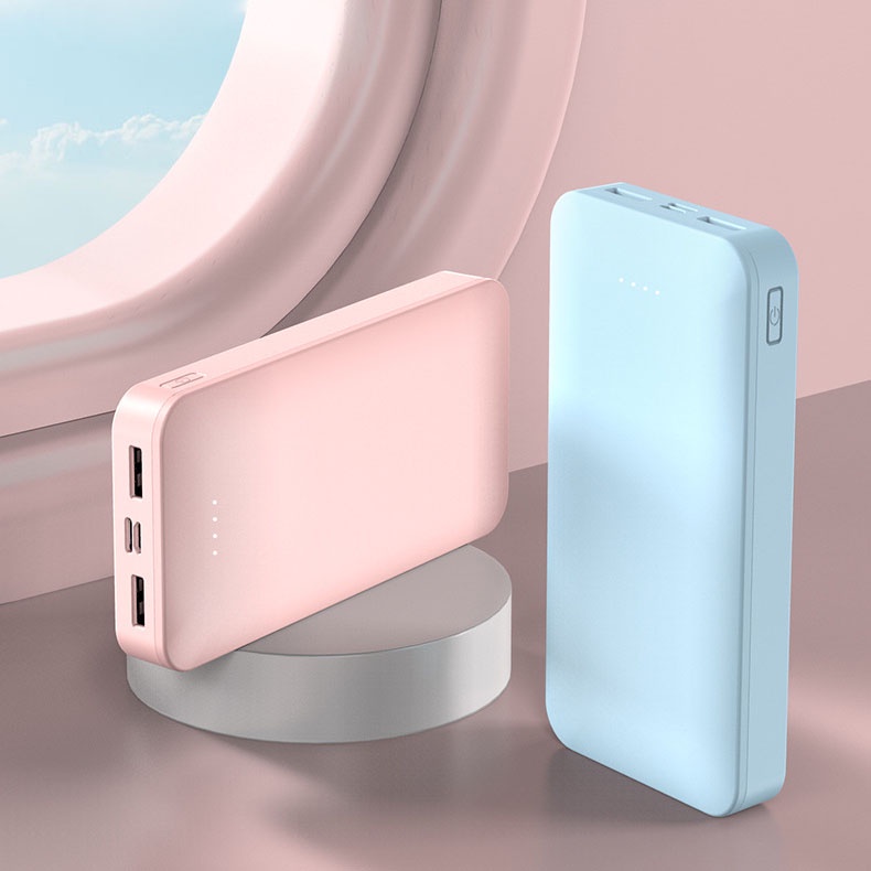 Sạc dự phòng 20000mah pin dự phòng type-c phiên bản 4 màu sạc nhanh dung lượng chuẩn