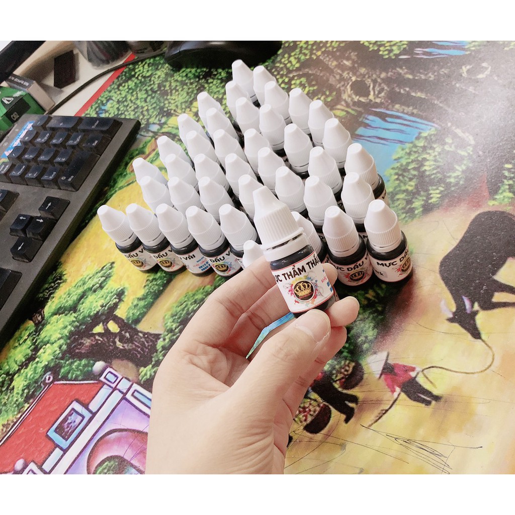 Mực thẩm thấu đóng lên giấy 10ml
