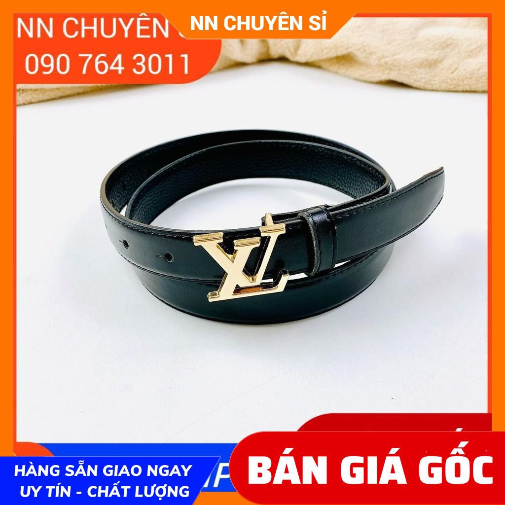 DÂY NỊT DA LOGO SANG CHẢNH ⚡100% ẢNH THẬT⚡ THẮT LƯNG NỮ