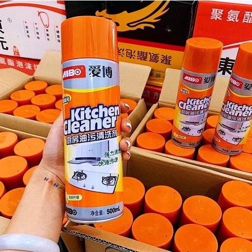 Bình Xịt Bọt Tuyết Tẩy Rửa Kitchen Cleaner 500ml ZA26