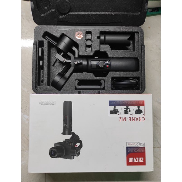 Gimbal Crane M2 - thiết bị chống rung cho máy Mirrorless, điện thoại, Gopro làm phim Youtube
