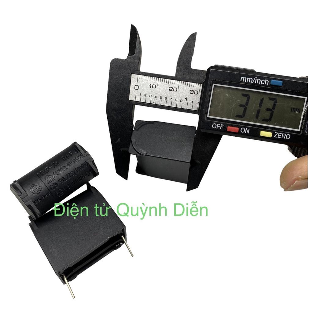 Combo 10 con Tụ bếp từ 8uF 275VAC/400VDC đứng - linh kiện điện tử QUỲNH DIỄN