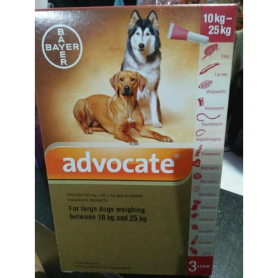 Advocate Ống Thuốc 10kg - 25kg Cho Thú Cưng