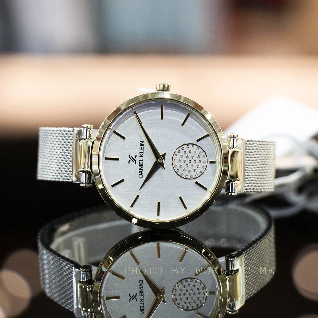 Đồng Hồ Nữ Daniel Klein DK.1.12309 [ Chính Hãng Full Box ] Kính Mineral - Chống Nước - Chống Xước - Dây Da Cao Cấp