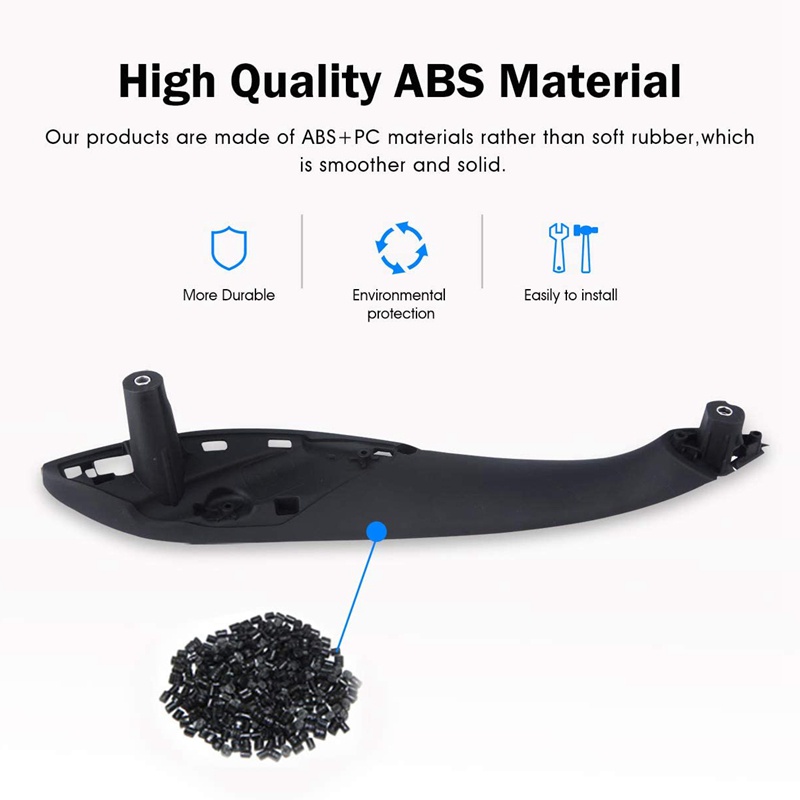 Tay Nắm Cửa Trước/Phải Màu Đen Dành Cho Xe Hơi BMW 3 4 Series F30 F80