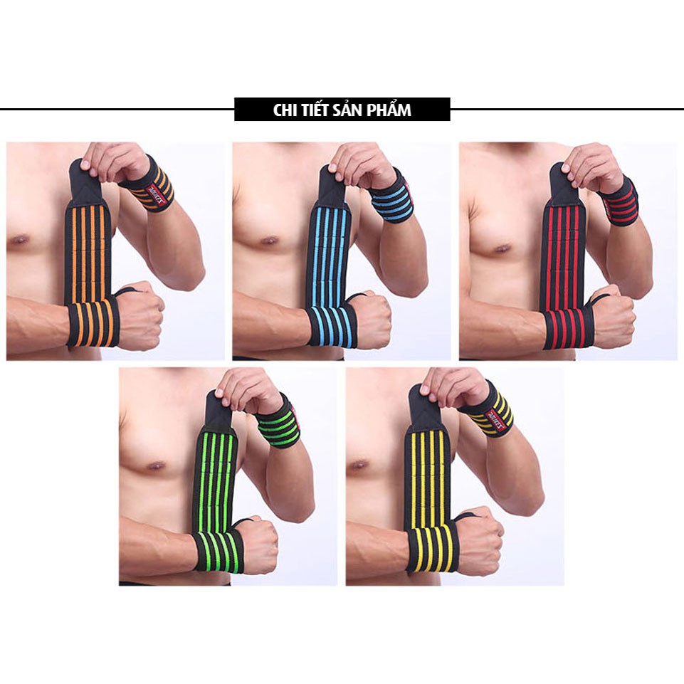 🎁 Dây quấn cổ tay gym giá rẻ ⚡FREE SHIP⚡ Bảo vệ cổ tay chất lượng [ HOT ] Aolikes A1539