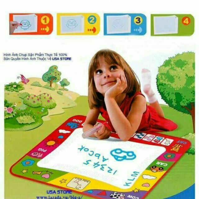 Thảm vẽ ma thuật cho bé