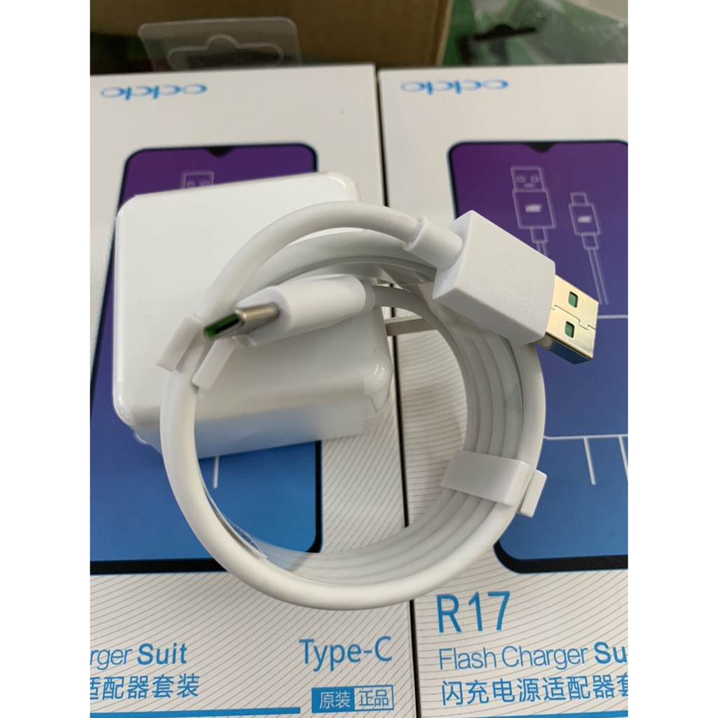 Bộ sạc nhanh OPPO VOOC R17 5V-4A Chân Type C