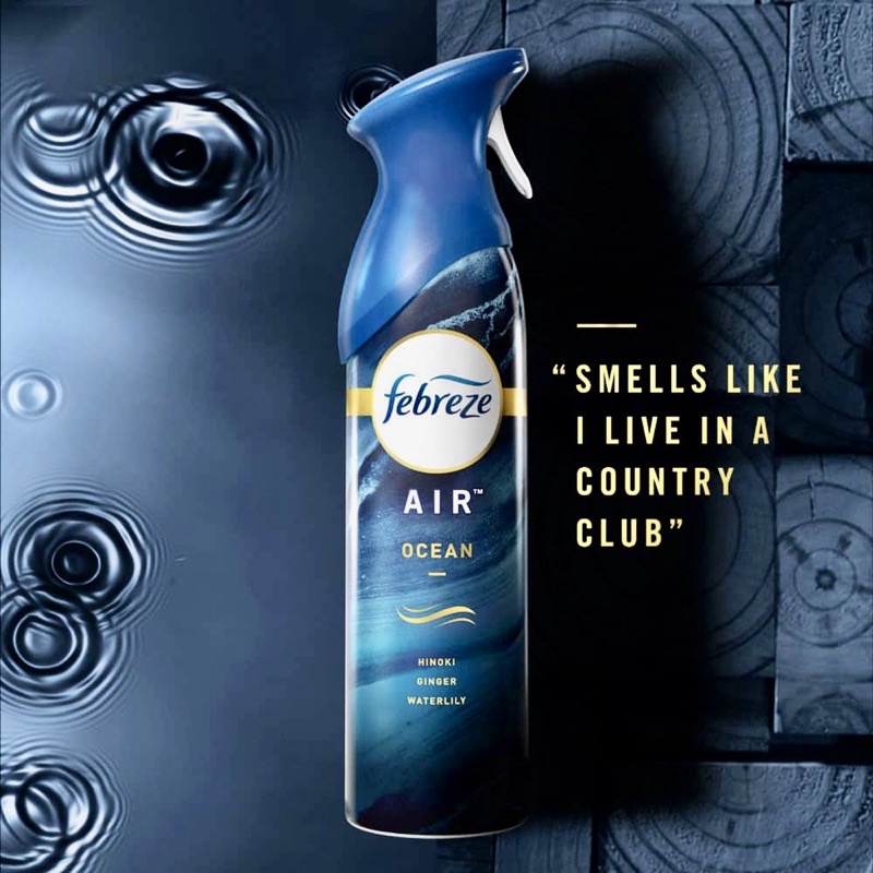 🪅 Xịt thơm phòng và khử mùi hôi Febreze Air Refresher Spray từ MỸ 250g