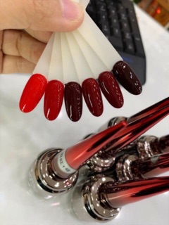 Sơn gel mxbon đỏ 6 màu hot