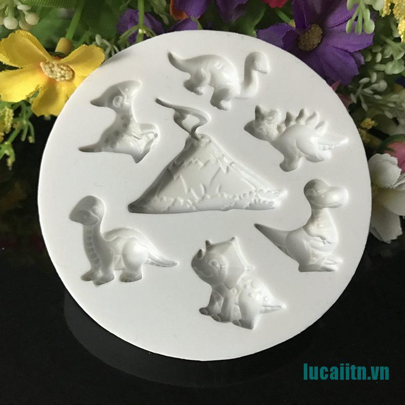 hot&Dinosaur silicone cake mold fondant mold cake decorating tools chocolate mould