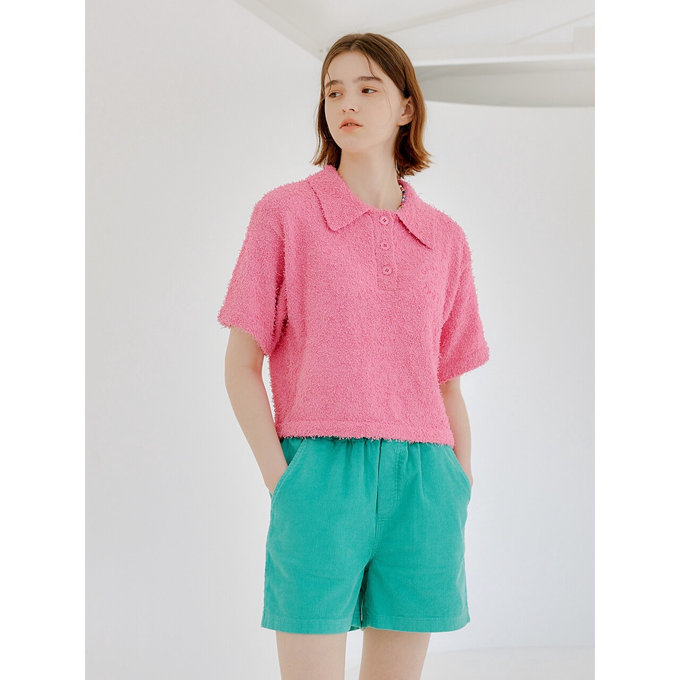 GENERAL IDEA STANDARD Terry Half Collar Knit