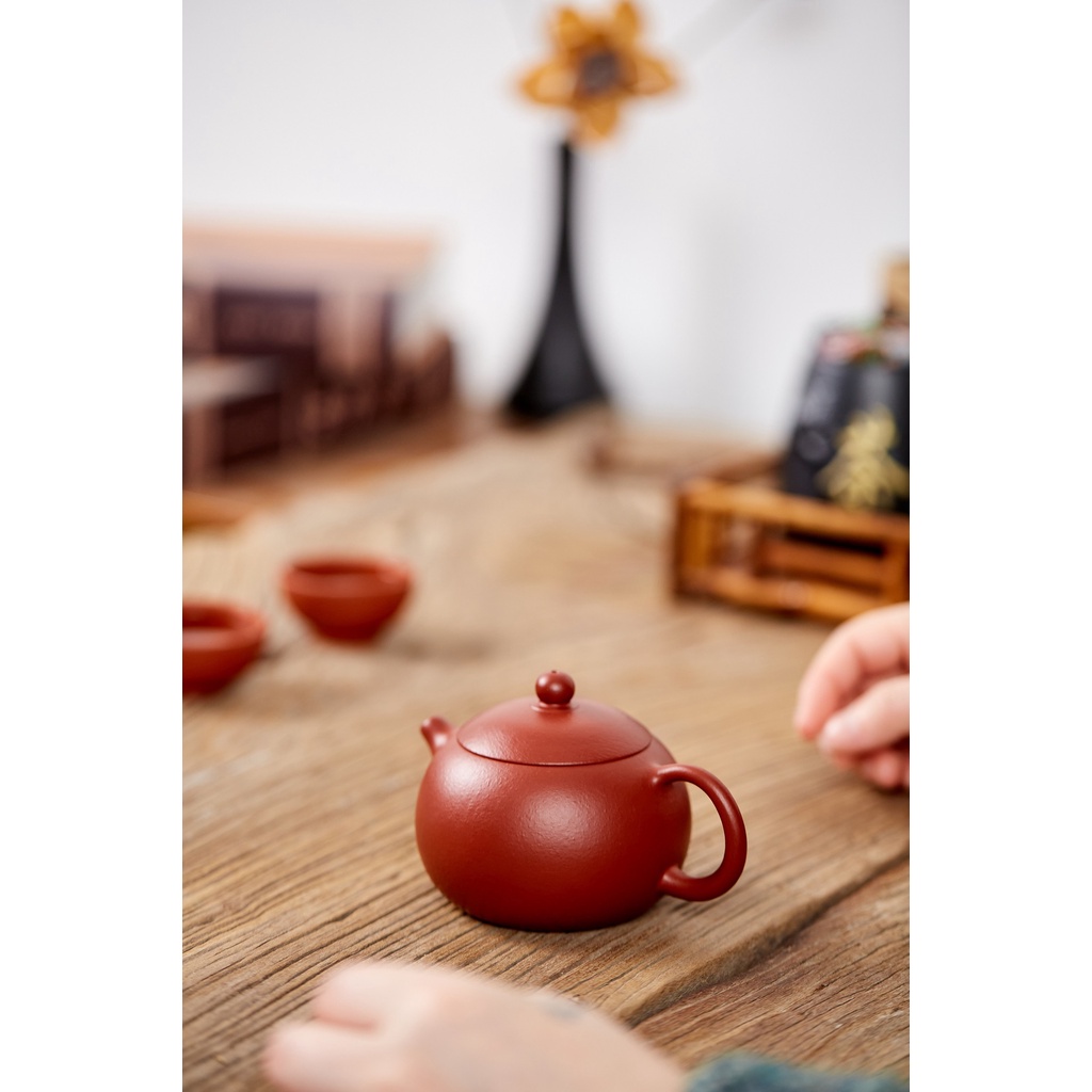 Ấm Tử Sa Nghi Hưng Tây Thi 230 ml (Trứu Bì Chu Nê Đại Hồng Bào)