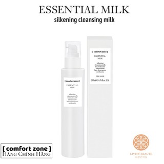 Sữa rửa mặt dịu nhẹ essential milk comfortzone 200ml