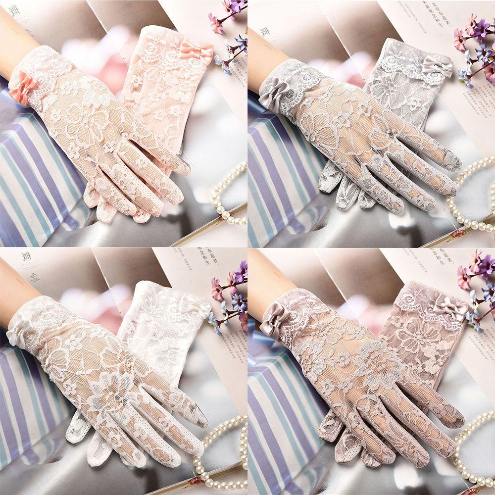 Găng Tay Ren Hoa Thời Trang Nữ Tính