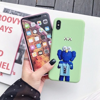 [ iphone 6 đến xs max ] ốp silicon mềm Kaws elmo hoạt hình
