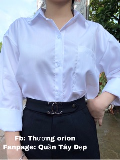 Sơ mi OVERSIZE Tay dài - tay lỡ