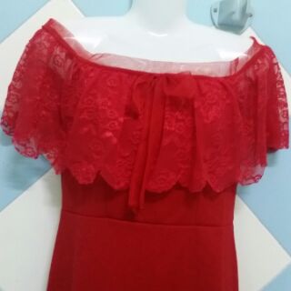 Đầm body trễ vai