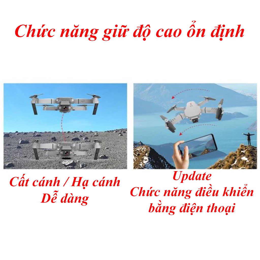 Flycam P5 PRO 2 camera động cơ không chổi than